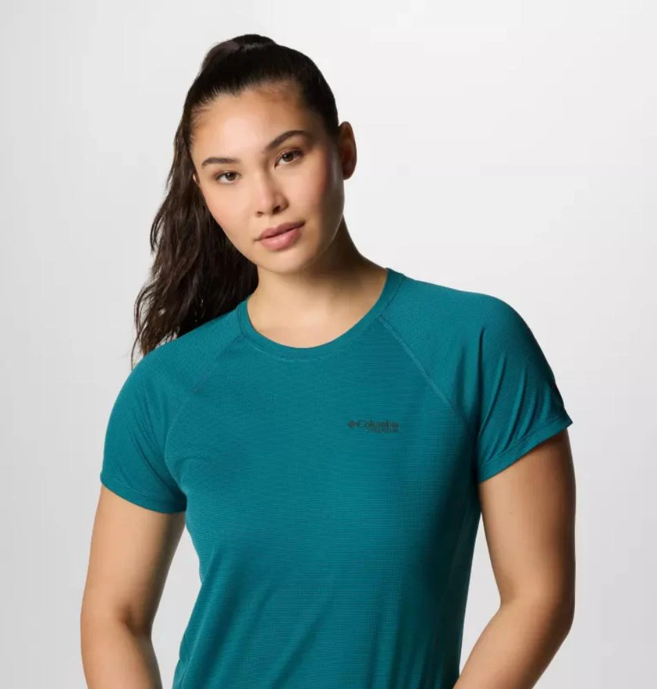 Columbia - Cirque River Pro Short Sleeve Crew - River Blue - Image 10