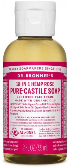 Dr. Bronners - 2oz Pure-Castile Liquid Soap - Tea Tree - Image 3