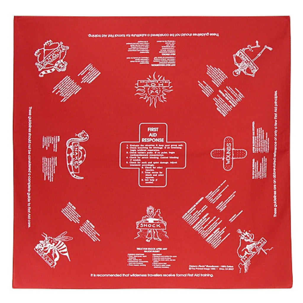 The Printed Image - Bandana - Wildflowers - Image 4