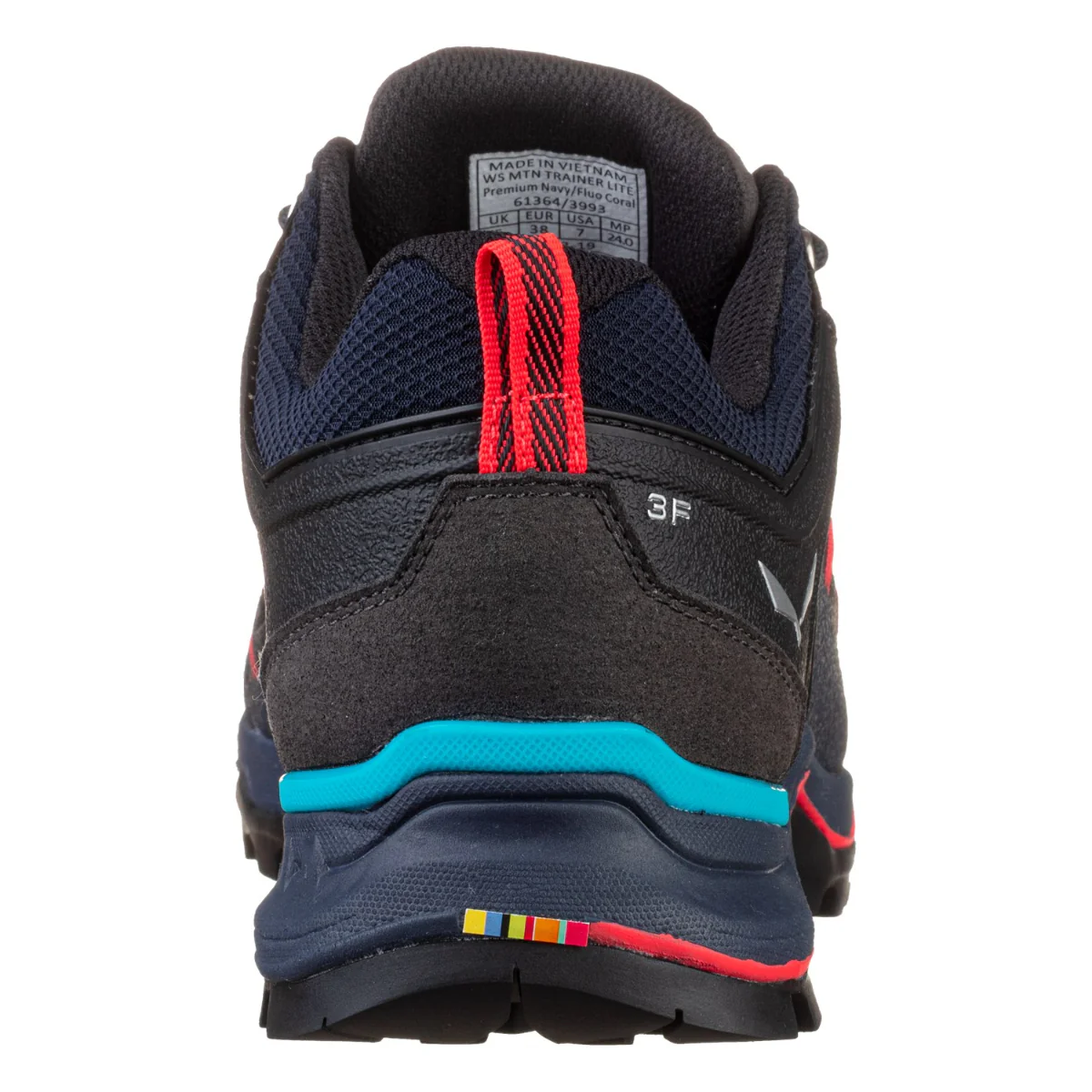 Salewa - Women's Mtn Trainer Lite - Premium Navy/Fluo Coral - Image 4