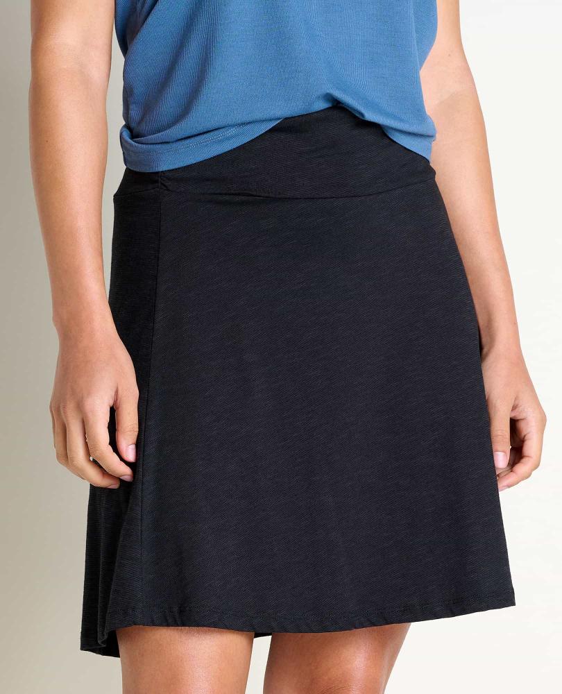 Toad and Co - Chaka Skirt - Black Lily Print - Image 15