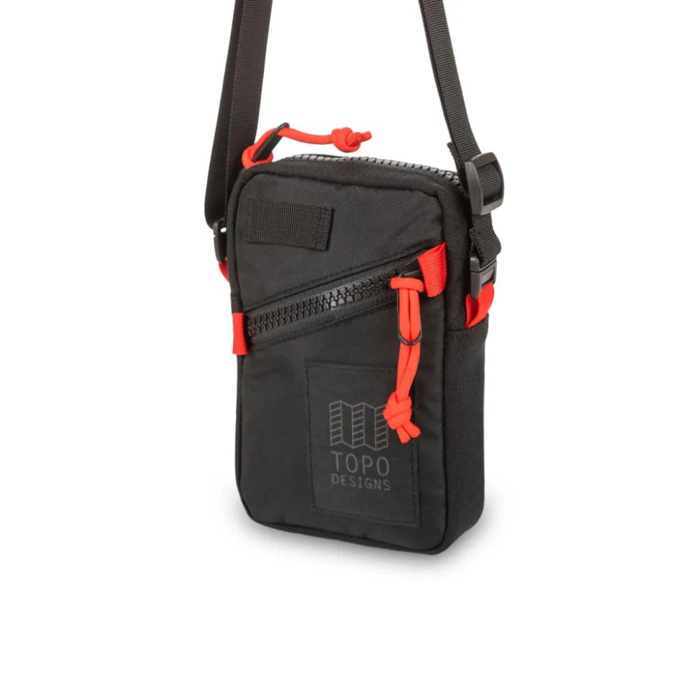 Topo Designs - Mini Shoulder Bag - Black/Black/Black - Image 11